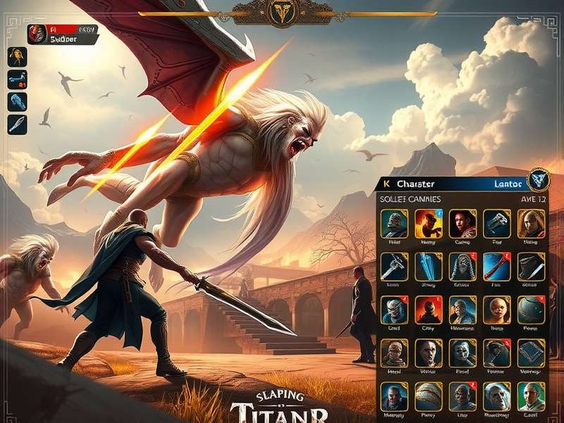 Titan Subduer character customization screen showing diverse options