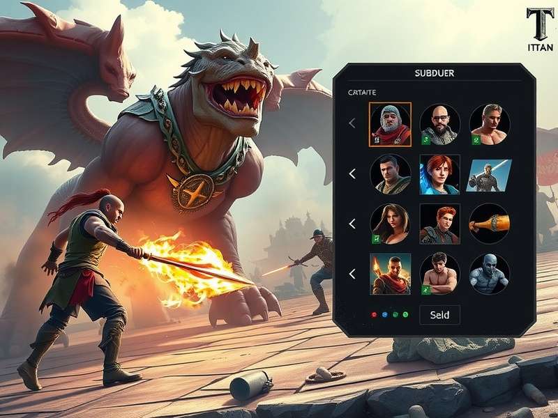 Titan Subduer community event showing players gathering